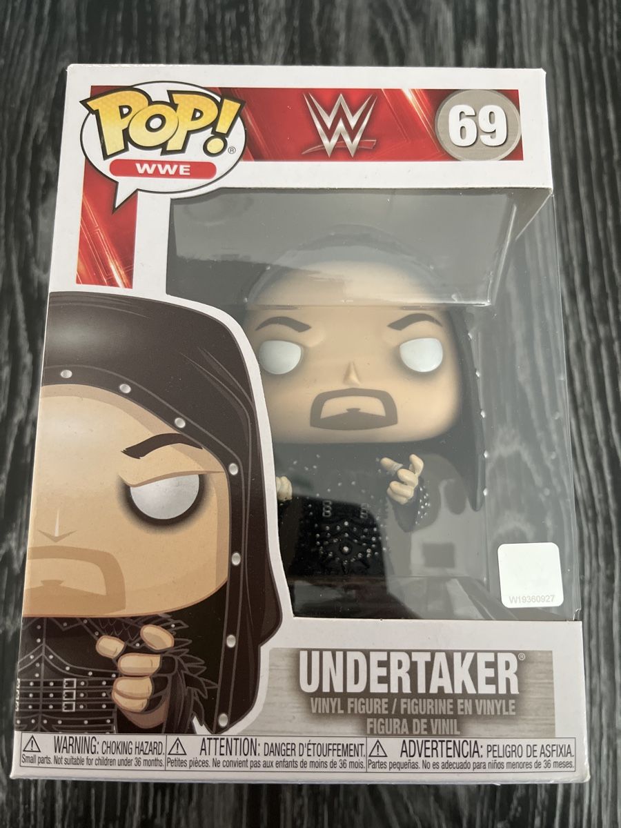 Funko Statuette: Figurine Funko Pop WWE Undertaker # 69 – Usato da Yverdon-les-Bains venduto da vin_95zk