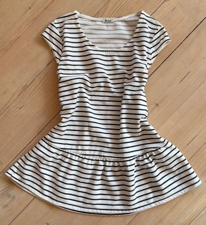 Top/Shirt Pimkie gestreift,Volant,Stretch,Gr.S