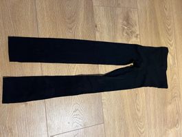 Collant noir chaud sans pied