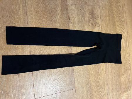 Collant noir chaud sans pied