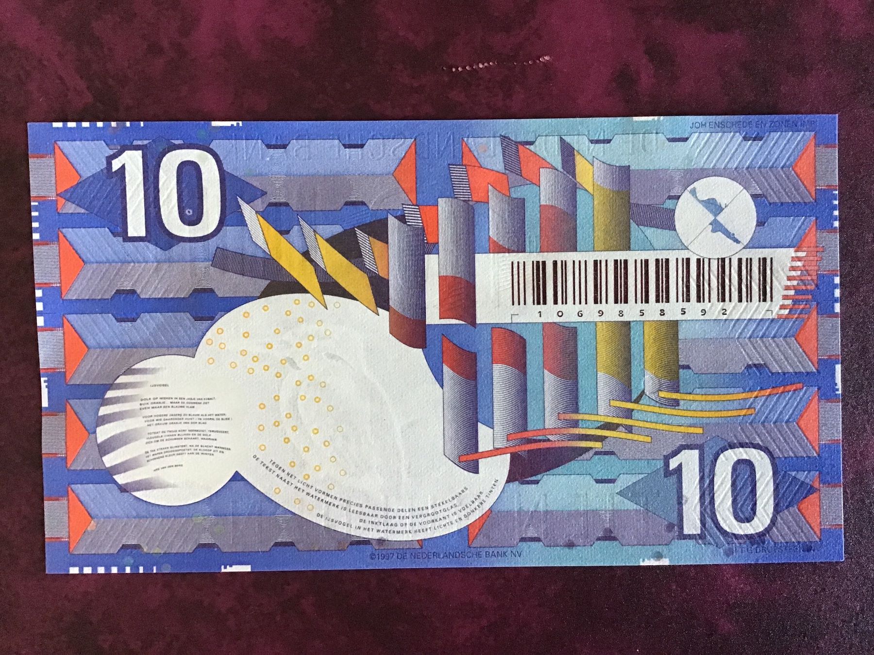 Banconote: Niederlande 10 Gulden, 1997 – Nuovo (secondo la descrizione) da Urtenen-Schönbühl venduto da absolut08 1