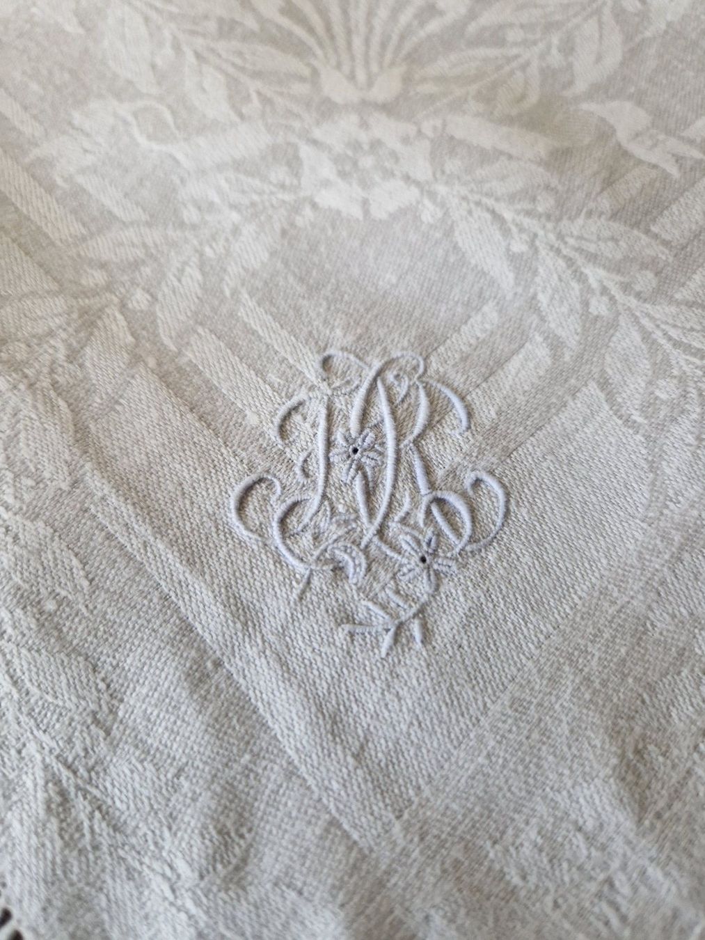 Servietten: Damast Servietten Monogramm – Neu (gemäss Beschreibung) aus Bern von Antikbatik 5