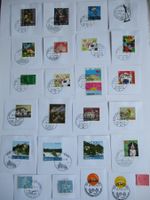 Letztagsstempel diverse Poststellen schön ausgeschnitten