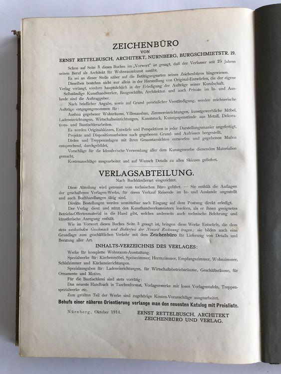 STIL-HANDBUCH für Raum-Ausbau, ... von Ernst Rettelbusch 6