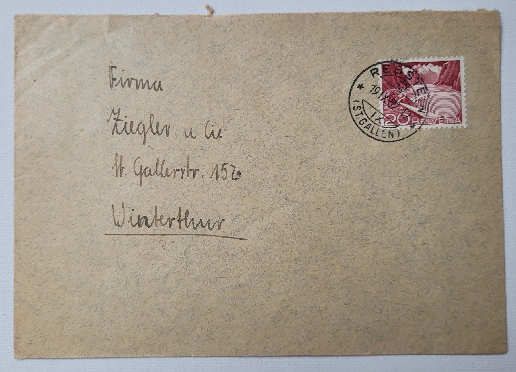 Tutti i francobolli: FRANKIERTES COUVERT / ENVELOPPE AFFRANCHIE – Usato da Neftenbach venduto da Mador6