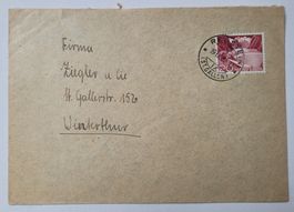 FRANKIERTES COUVERT / ENVELOPPE AFFRANCHIE