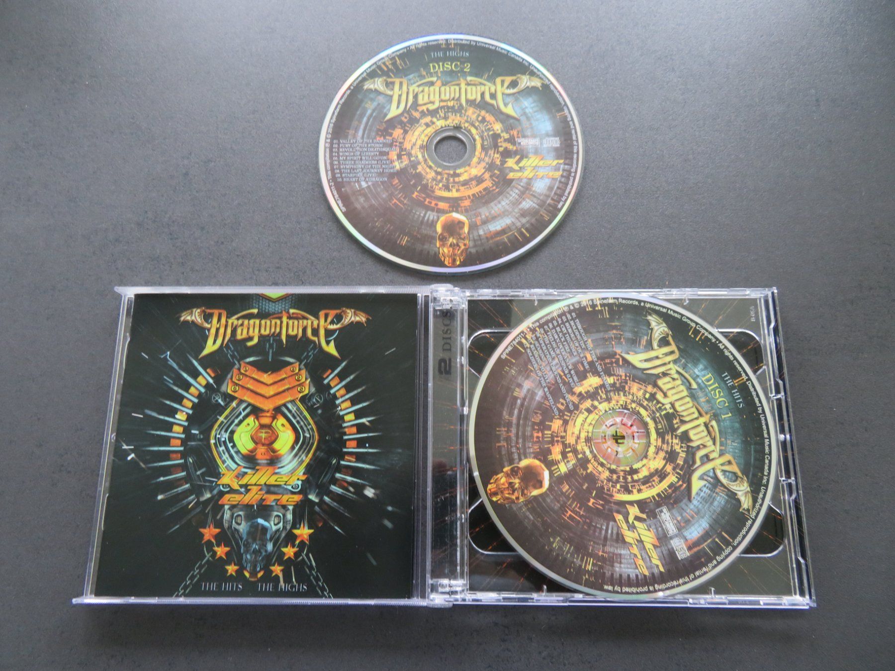 CD: DRAGONFORCE Killer Elite 2CD  2016 Heavy Metal – Usato da Niederbipp venduto da Onyx32