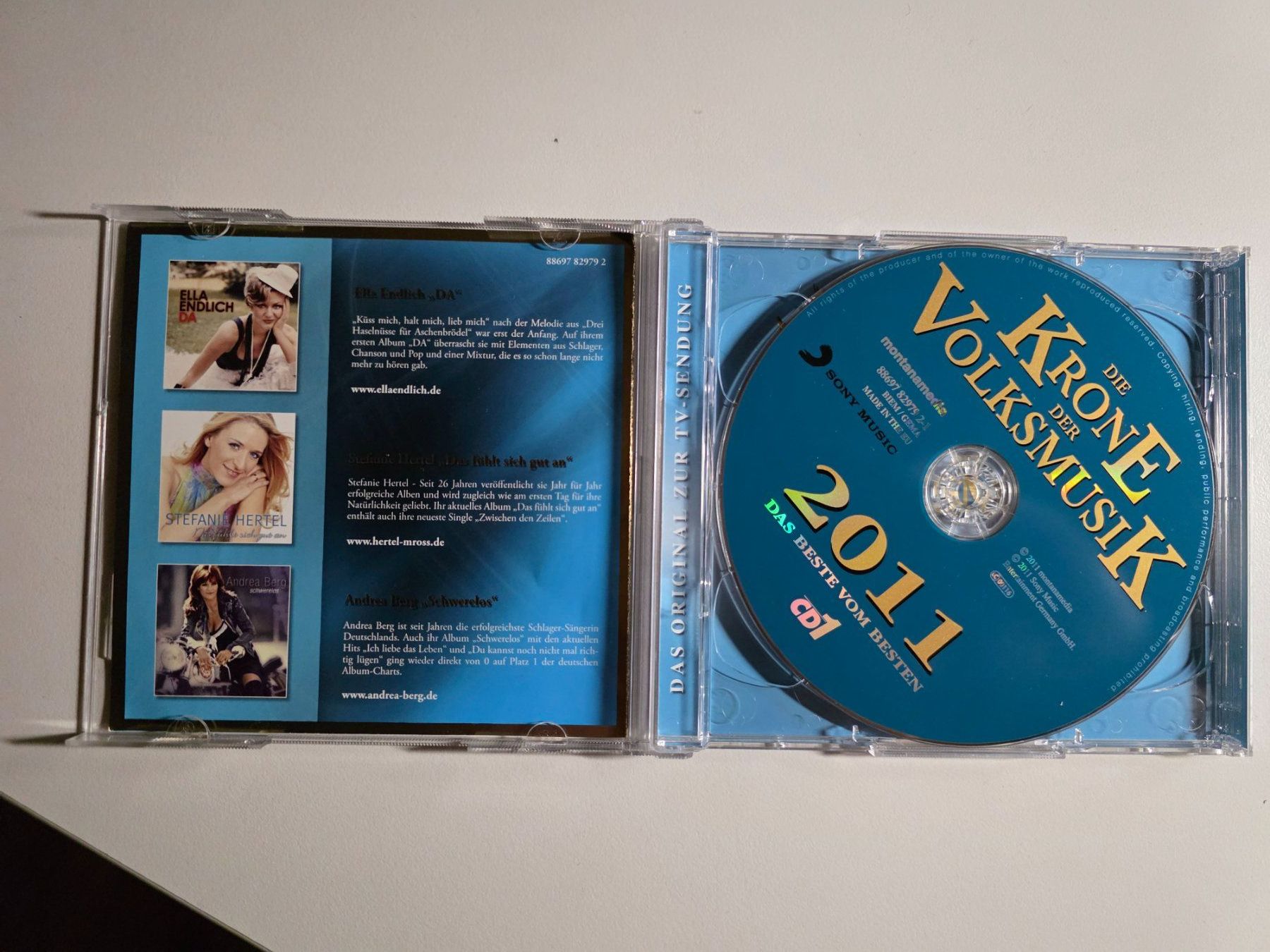 CD: Doppel CD - Die Krone der Volksmusik 2011 – Usato da Walterswil BE venduto da Lonitti 3