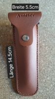 Lederetui für Rasierhobel braun LxBxH 14.5x5.5x2cm Neu