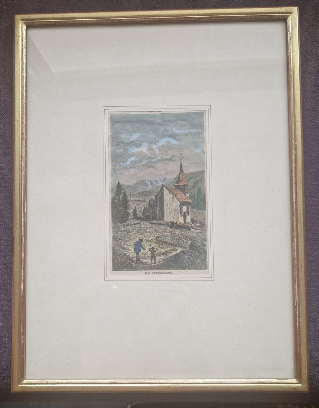Stiche: Davos Holzstich 1890 – Gebraucht aus Rieden AG von Hema55 1
