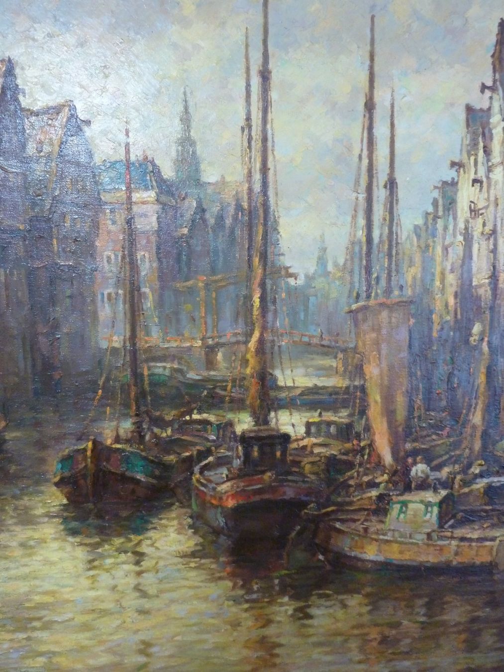 Dipinti: Gracht Amsterdam Signiert – Usato da Bure venduto da 1319 6