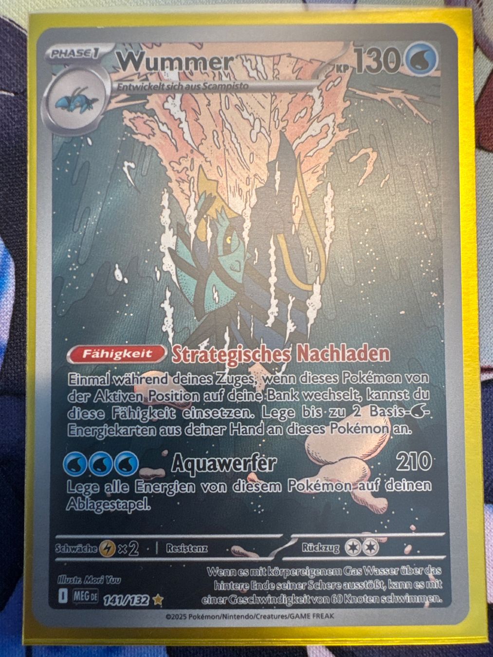 Pokémon Carte collezionabili: Wummer MEG141 DE -  Mega-Entwicklungen Pokemon – Nuovo (secondo la descrizione) da Wil SG venduto da Prof.Eich