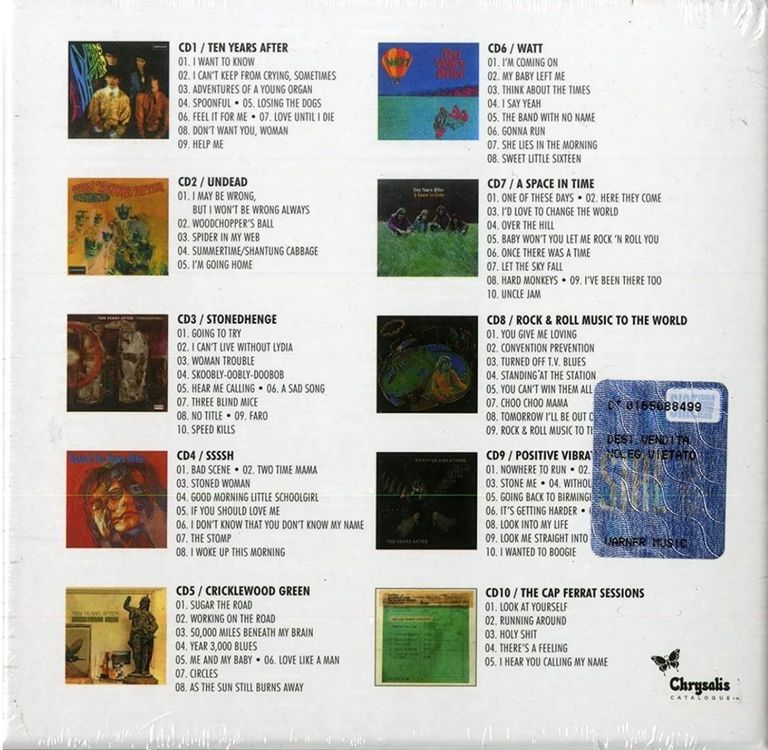 TEN YEARS AFTER 19671974 10 CD BOX NEU ! Kaufen auf Ricardo