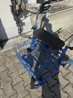 Rollator neuwertig Sitzfläche Bremsen Korb 