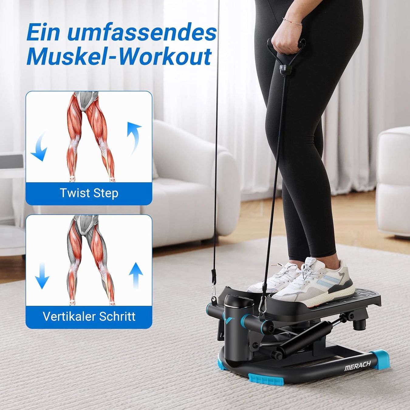Vélos d'appartement: MERACH Stepper (Twist) – Neuf (Voir description) à Adetswil par Gitanes77 6