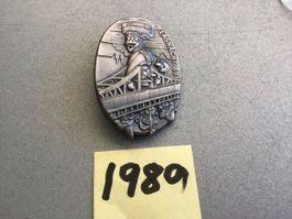 Baslerfasnachtsplaketten 1989 Silber