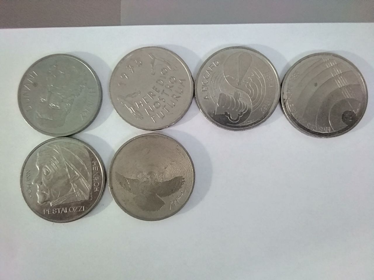 Tutti le monete: Schweizer Muenzsammlung: Pestalozzi, usw. – Usato da Horgen venduto da mar_8rbw