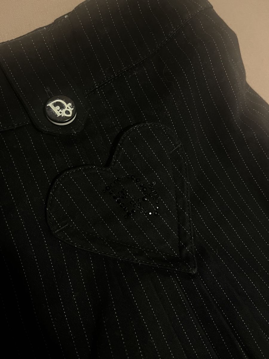 Dior Röcke: Dior Minirock schwarz gestreift – Gebraucht aus Riehen von sof_2xg6 2