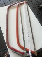 Gebrauchte Bügelsäge / Holzsäge, robust und scharf