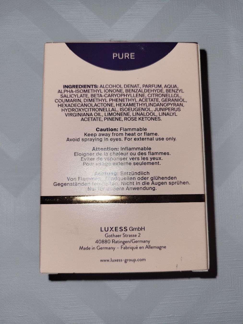 Esprit Profumi & Eau de Toilette: Esprit Eau de Parfum Pure 20ml – Usato da Langenthal venduto da blueskye01 4