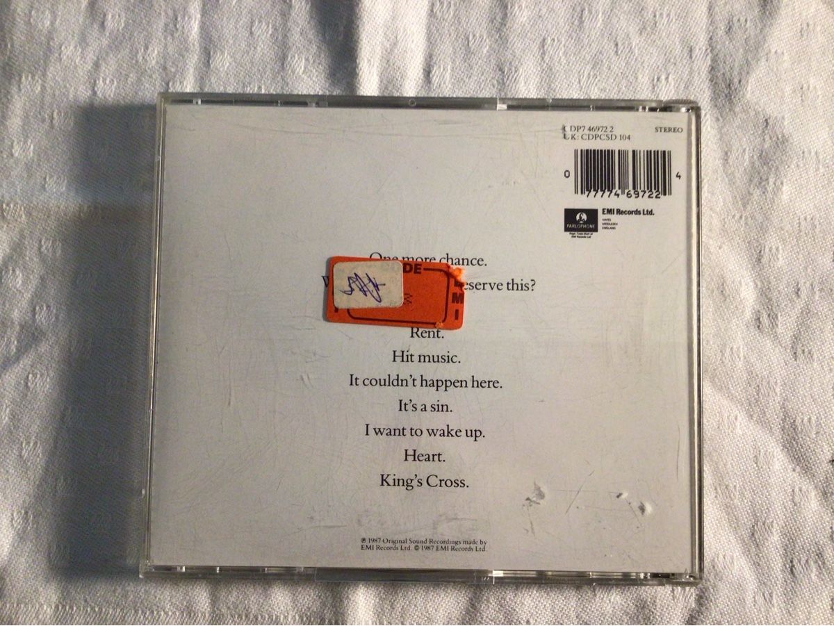 CDs: PET SHOP BOYS, Actually, CD, 1987 – Gebraucht aus Steinach von  2