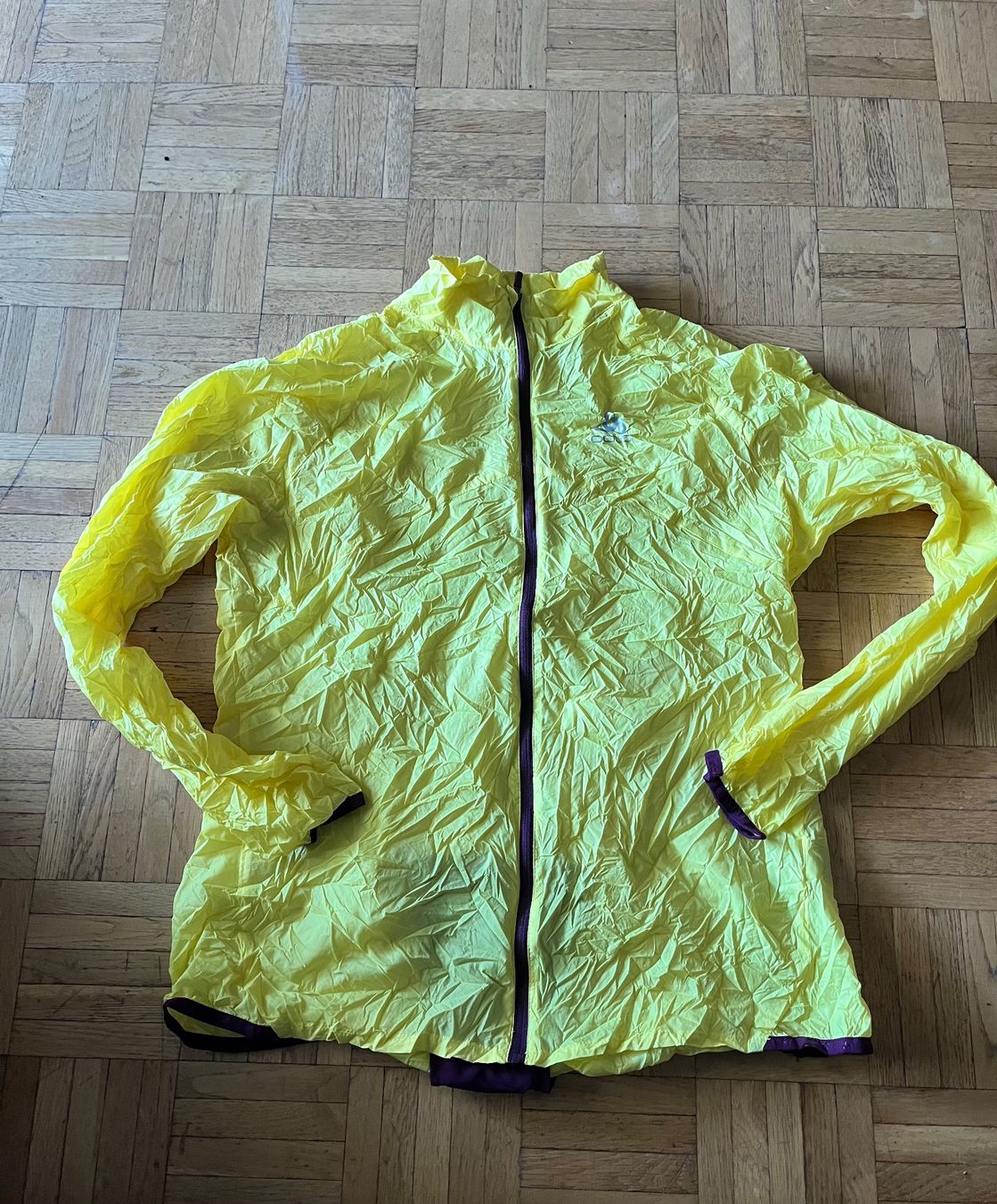 Odlo Giacche: Veste légère jaune windproof Odlo taille L – Usato da Genève venduto da ct_fqr8