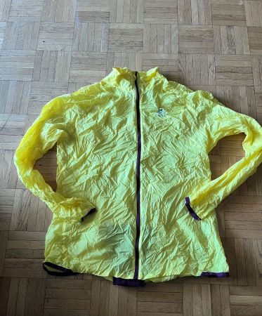 Veste légère jaune windproof Odlo taille L