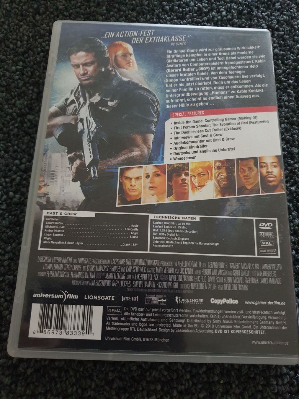 Tutti i DVDs: GAMER (4899) – Usato da Ruswil venduto da jan_bxl5 1
