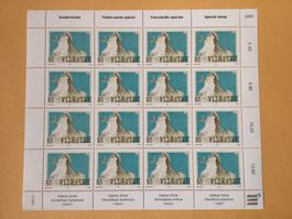 16x Fr. -.85 Briefmarken Frankatur Matterhorn 2005 Eicher