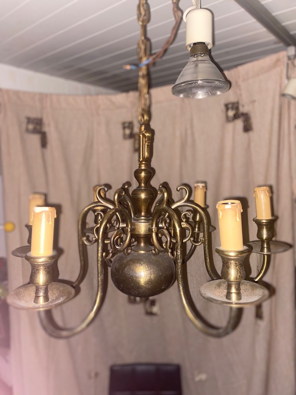 Lampadari & plafoniere: Antiker 6 armige Deckenlampe – Usato da Schlieren venduto da Norauro 4