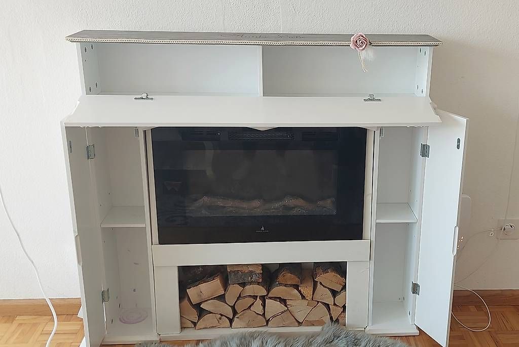 Camini: Kamin mit 3 Farben & Heizfunktion – Usato da Münchenstein venduto da Alicia_Michelle 1
