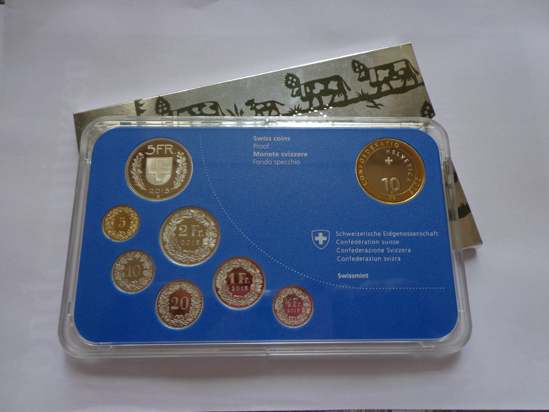 Toutes les monnaies: Müzensätze/Série 2015 PP - Alpabzug – D'occasion à Pully par UCA01