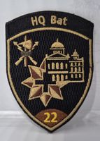 Aufnäher HQ Bat 22