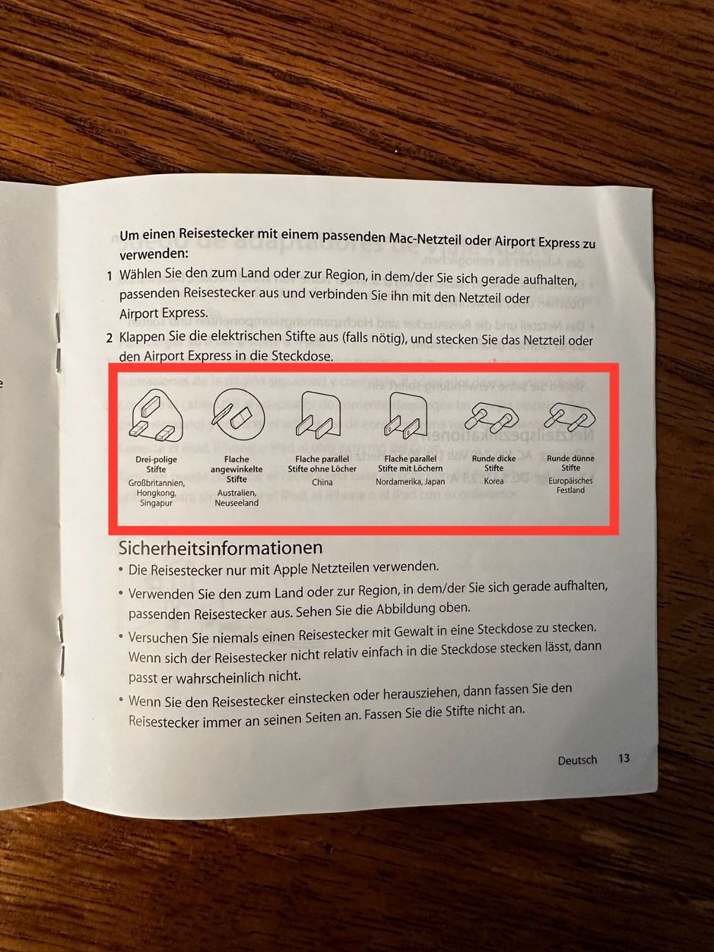 Apple Caricabatterie: Apple Traveler Adapter Kit – Usato da Zürich venduto da Gadgets2020 1