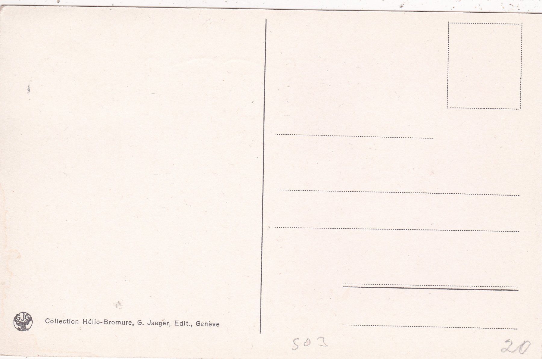 Ansichtskarten: Nyon Le château 1958 – Gebraucht aus Herisau von Lisegrat2008 1
