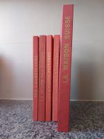 Lot 5 Livres Silva Vintage Rouge, Suisse, Art & Nature