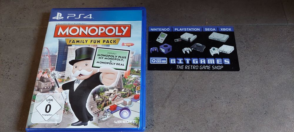 Monopoly Family Fun Pack für die Play Station 4 (PS4) | Kaufen auf Ricardo