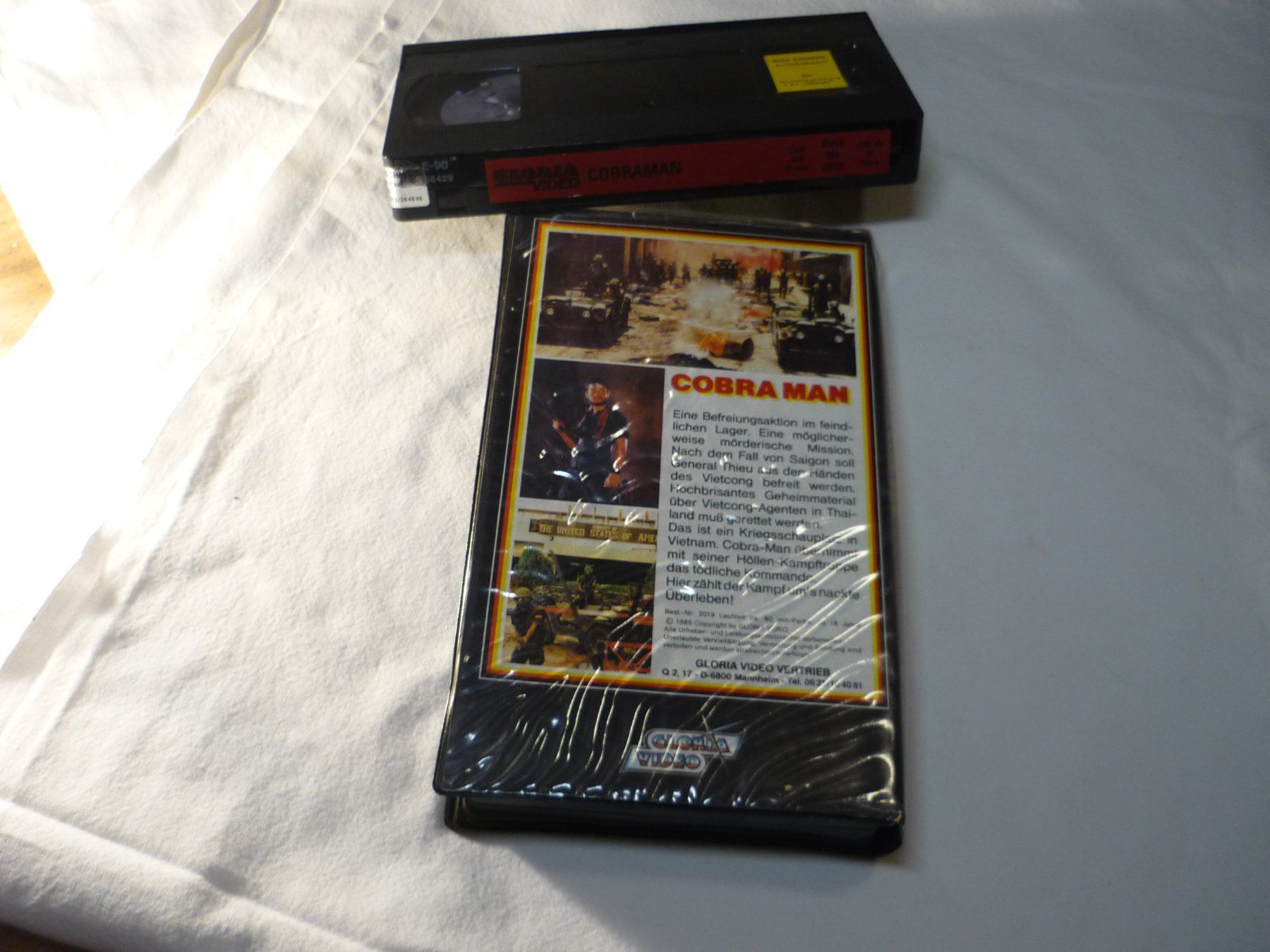 Tutti i VHS: VHS Video Rarität - Cobra Man – Usato da Beringen venduto da Flatretriever 1
