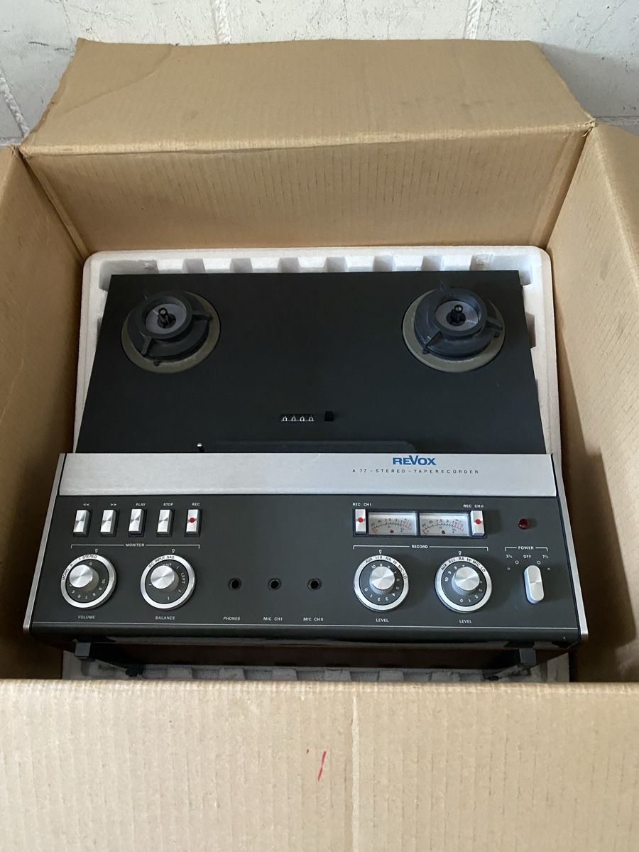Revox Apparecchi a nastro: Revox A77 4 Spur – Usato da Luzern venduto da Harikan 4