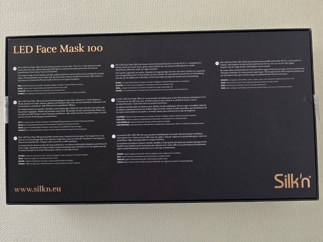 Cura del viso: Silk'n LED Face Mask 100 neuwertig – Usato da Zollikerberg venduto da Cuentame 4