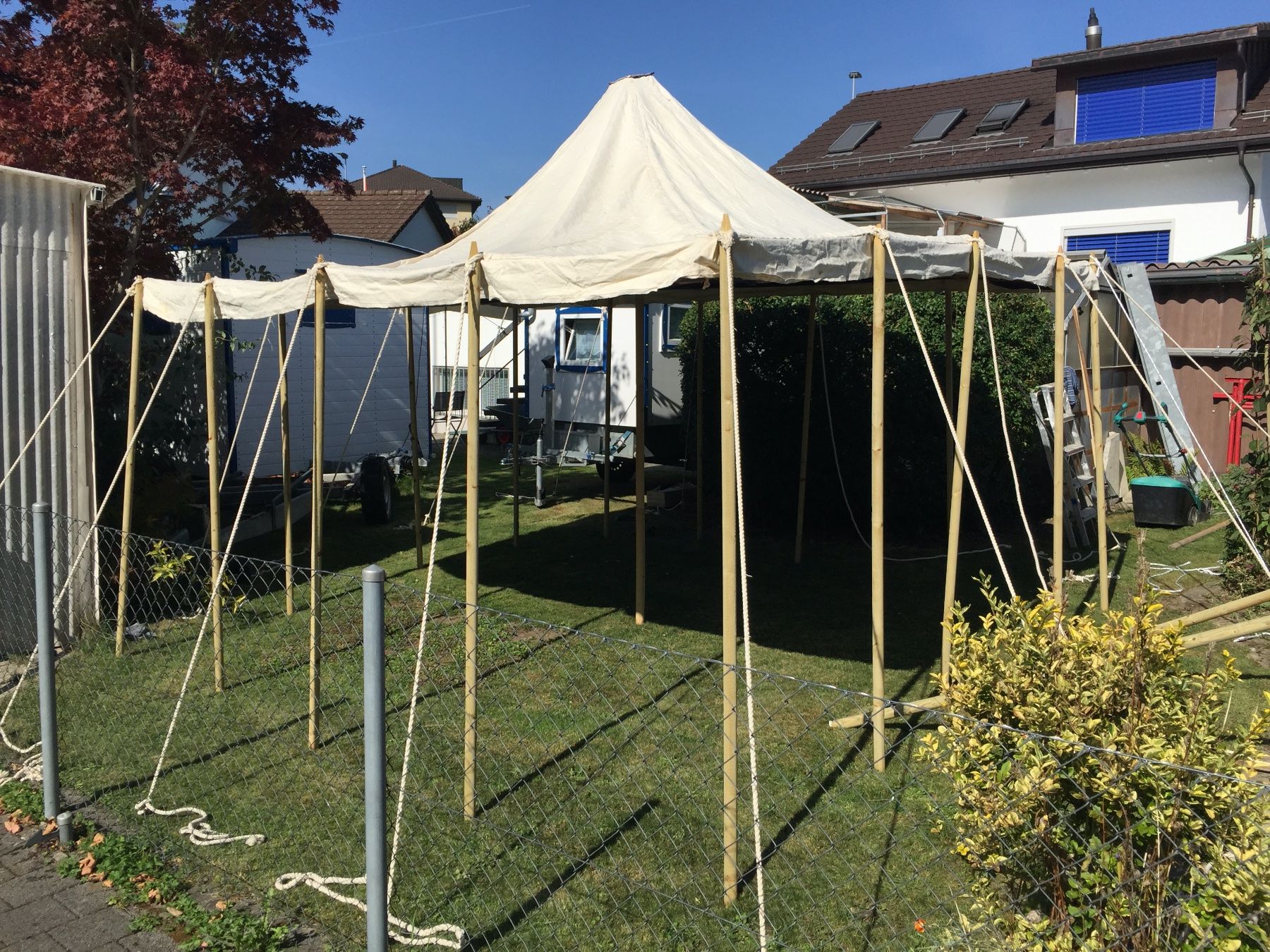 coody zelte 8.0 Air Tent Forest Green Size (m):3.60 (L) x 3.60 (W) x 2.50 (H) Smithok 8 Pack High-Reflective and fast cz:teli-da-sole