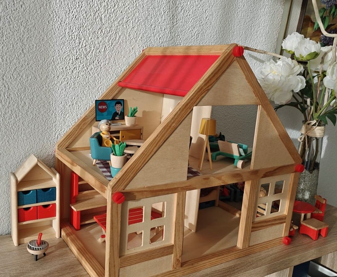 Maisons & Meubles de poupées: Puppenhaus – D'occasion à Thun par Fralma84