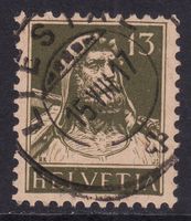 SBK-Nr. 139 (Tellbrustbild 1915) Vollstempel LIESTAL