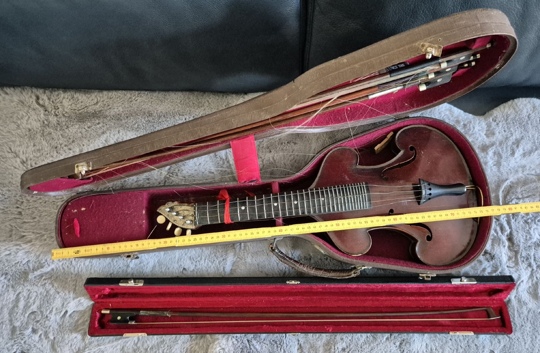 Musikinstrumente: Alte Diskantgambe – Gebraucht aus Zürich von Dalema13 5