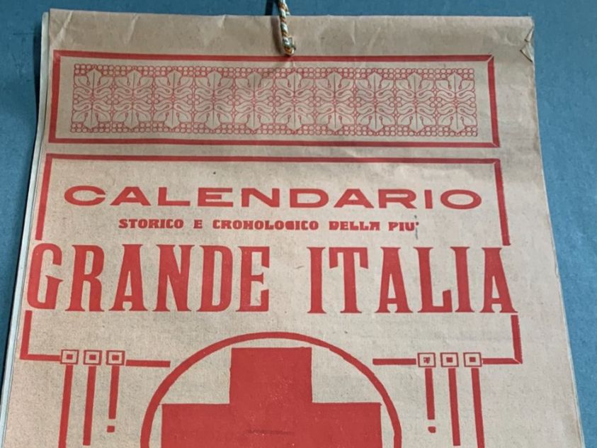 Kalender: Croce Rossa - Calendario 1916 – Gebraucht aus Sorengo von 74in 1