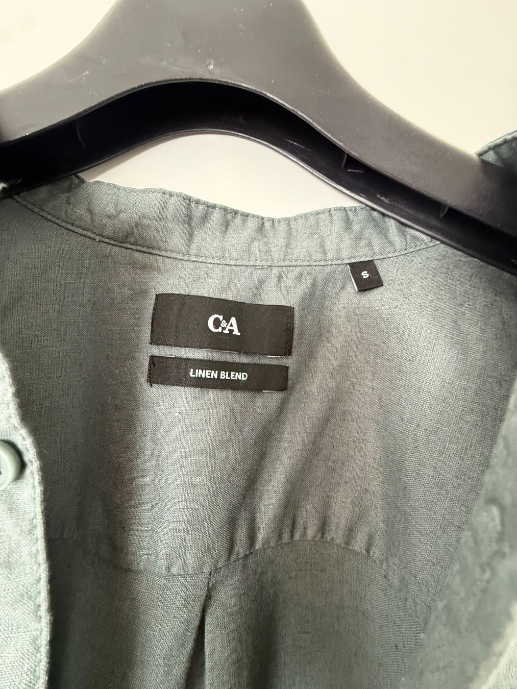 C&A Camicette: Leinen Bluse Army Green – Usato da St. Gallen venduto da di_146 1