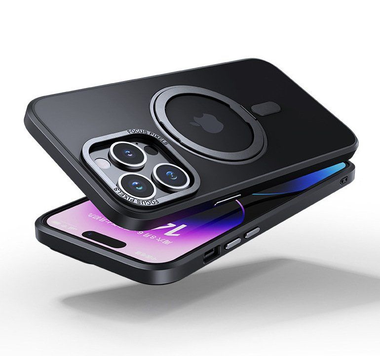 Cover & Protezioni schermo: iPhone 15 Plus - Coque Magnétique support magsafe rotatif – Nuovo e nell'imballaggio originale da Morges venduto da DigiAC 4