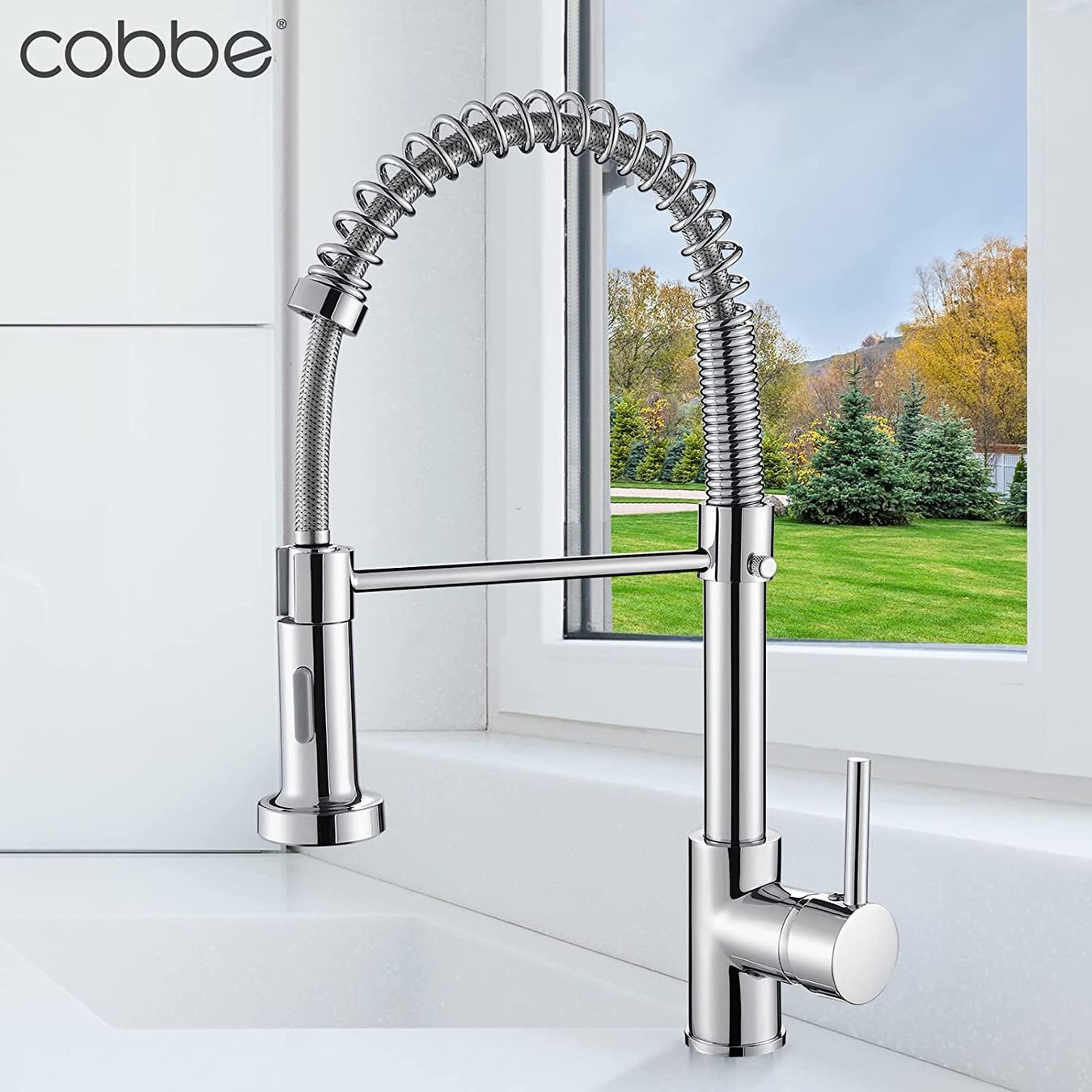 Rubinetteria: Küchenarmatur 360° mit Pull Down Sprüher Brause 2 Sprühmodi – Nuovo e nell'imballaggio originale da Herisau venduto da Serenco 1