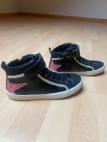 GEOX Mädchen mid-Sneakers Gr. 35 in schwarz mit Glitzer✨