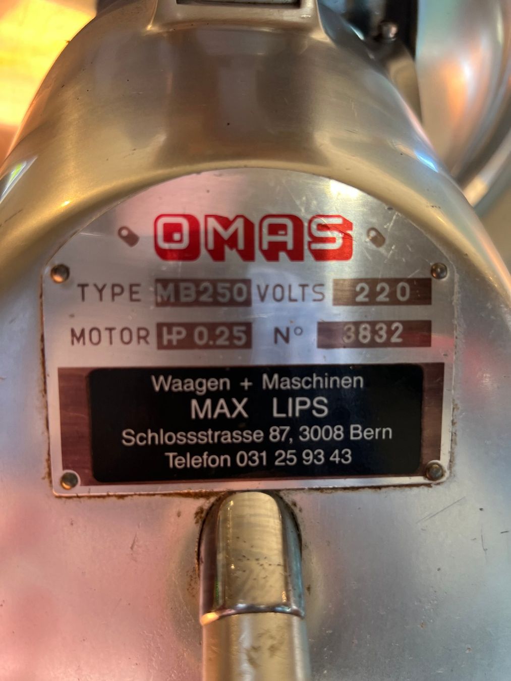 Elettrodomestici da cucina: Aufschnittmaschine OMAS – Usato da Cham venduto da hemst 1